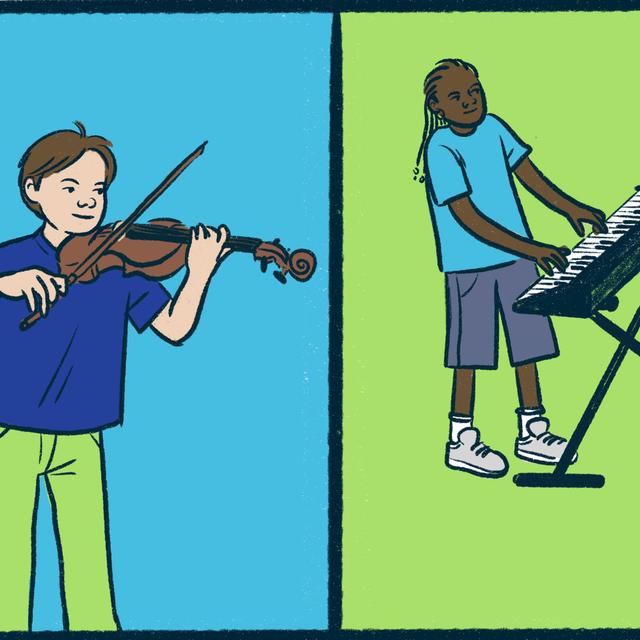 Viola vs. Keyboard: a musical debate - podcast episode cover