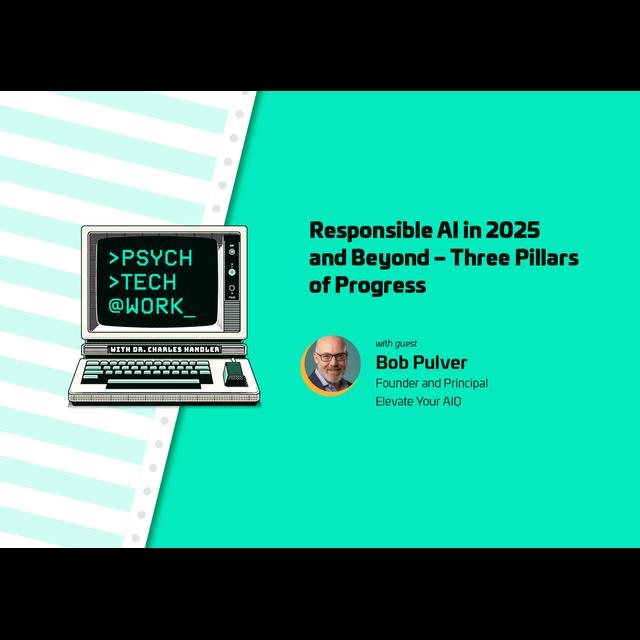 Responsible AI In 2025 and Beyond – Three pillars of progress - podcast episode cover