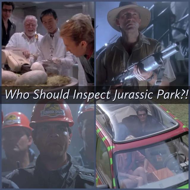 020 - Jurassic Park: Who Should Inspect The Park? - podcast episode cover