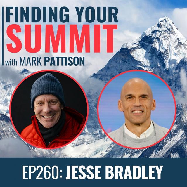 Jesse Bradley, from professional soccer player to almost dying from an allergic reaction to a malaria shot, Jesse talks about his redemption - podcast episode cover