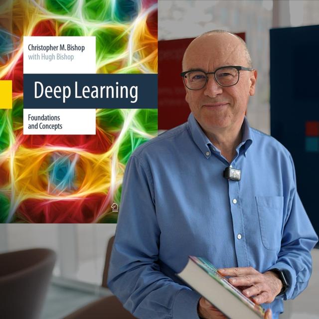 Prof. Chris Bishop's NEW Deep Learning Textbook! - podcast episode cover