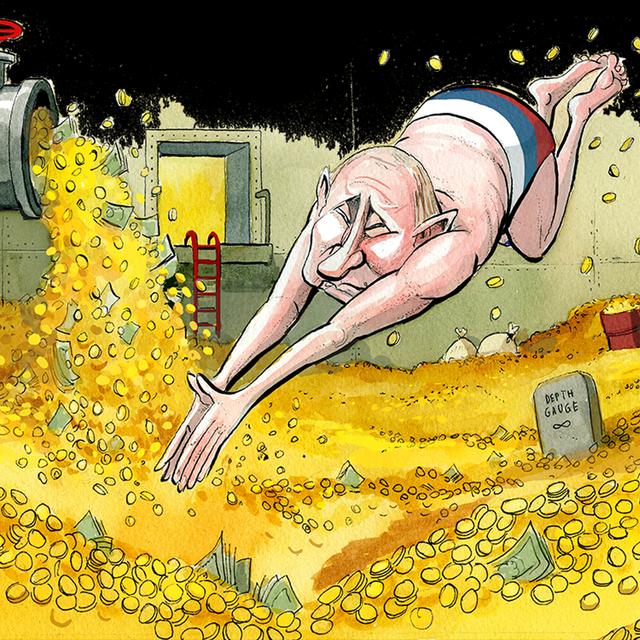 Putin's billions - podcast episode cover