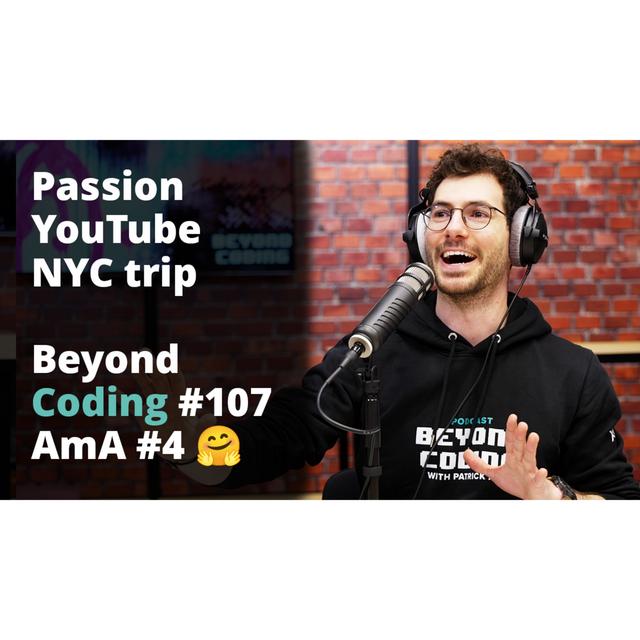 Q&A #4: Passion, Day in the Life, YouTube and Patrick’s NYC trip & More with Patrick Akil - podcast episode cover