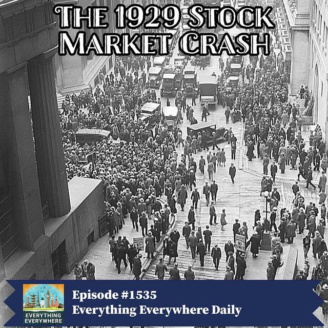 Black Tuesday and the 1929 Stock Market Crash - podcast episode cover