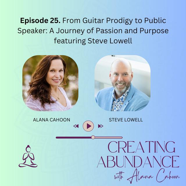 From Guitar Prodigy to Public Speaker: A Journey of Passion and Purpose - podcast episode cover