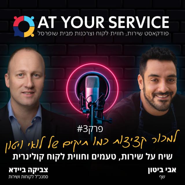 AT YOUR SERVICE | #003 - podcast episode cover
