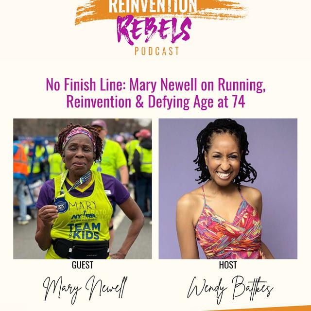No Finish Line: Mary Newell on Running, Reinvention & Defying Age at 74 - podcast episode cover