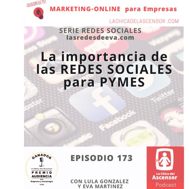 173 - La importancia de las Redes Sociales para tu empresa. - podcast episode cover