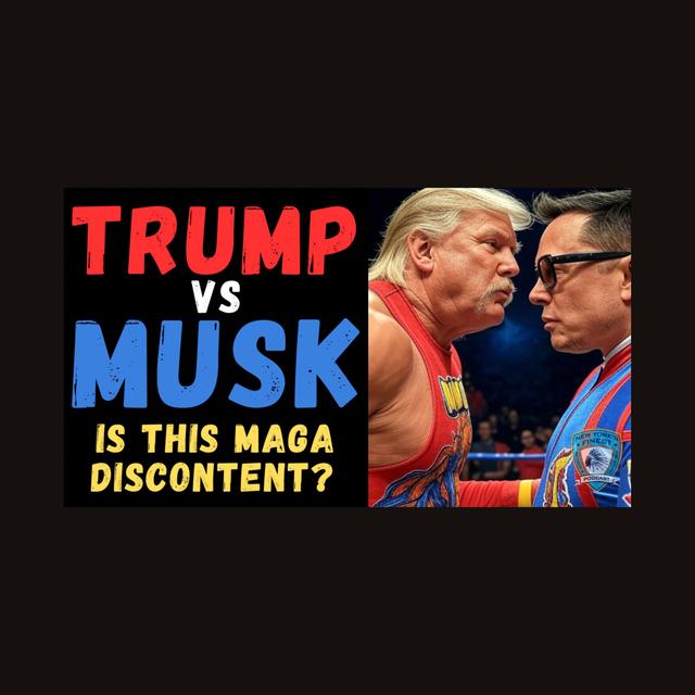 Trump vs Musk : Is this a reflection of discontent in MAGA ? - podcast episode cover