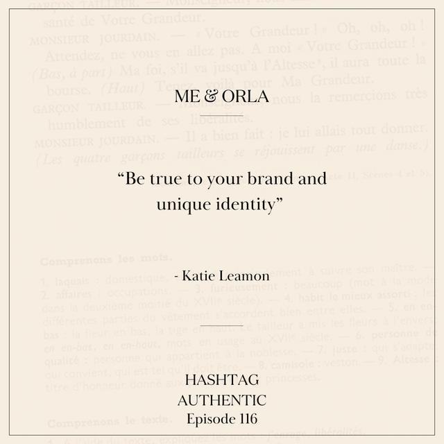 Staying true to your unique identity, with Katie Leamon - podcast episode cover