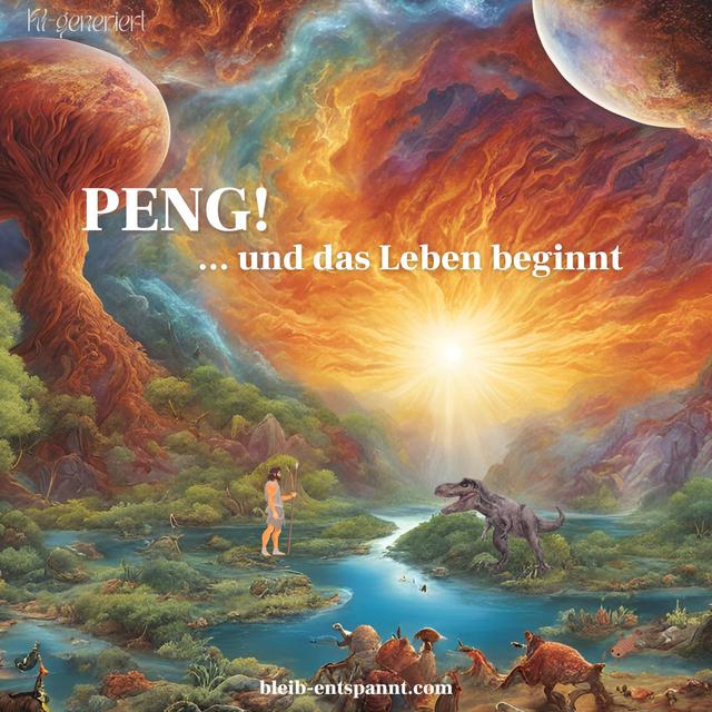Traumreise für Erwachsene & Kinder zum Einschlafen: Peng! Und das Leben beginnt - podcast episode cover