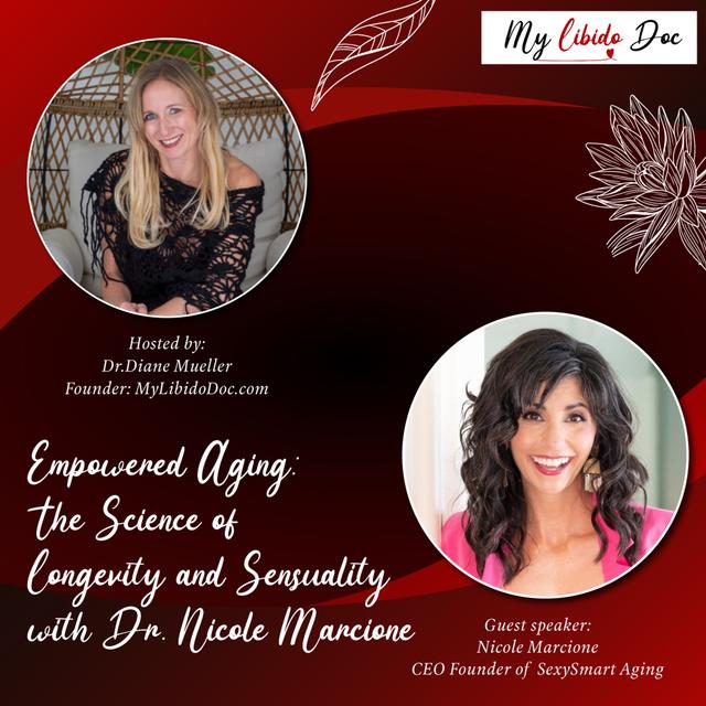 Empowered Aging: The Science of Longevity and Sensuality with Dr. Nicole Marcione - podcast episode cover