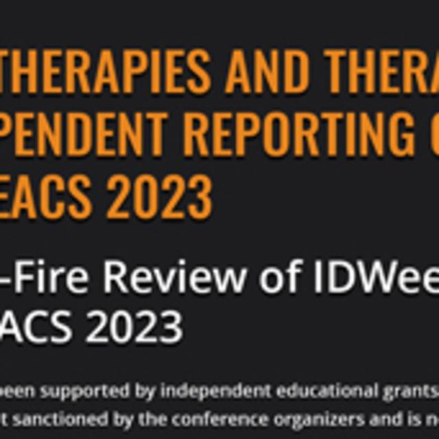 Rapid Fire Review of IDWeek and EACS 2023 - podcast episode cover