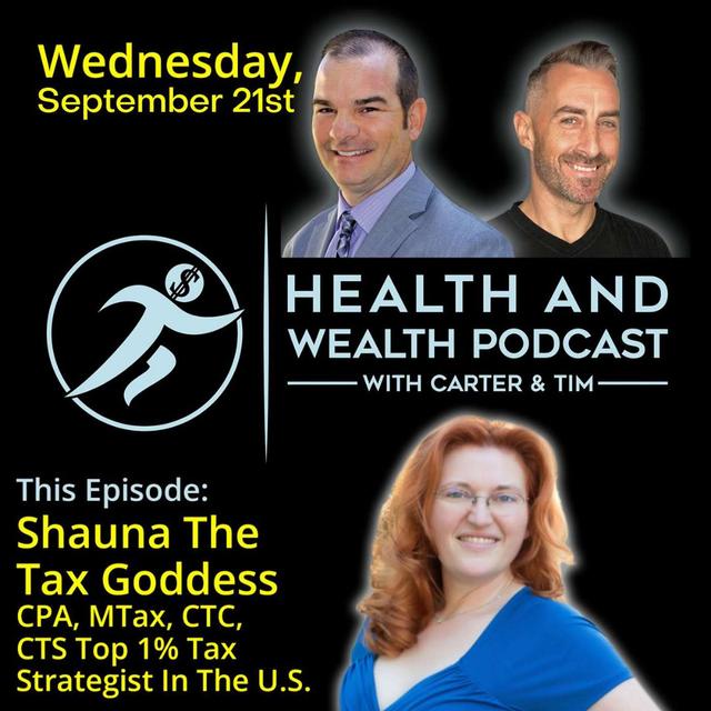 Shauna The Tax Goddess, CPA, MTax, CTC, CTS Top 1% Tax Strategist In The U.S. - podcast episode cover