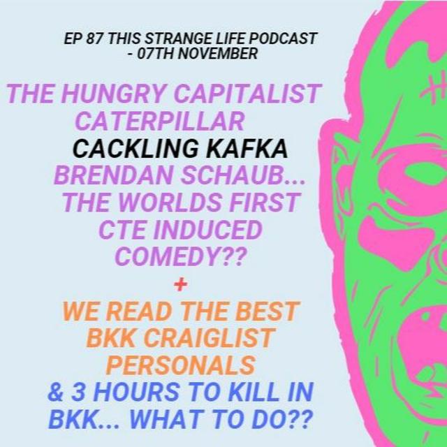 CAPITALIST CATERPILLARS, CACKLING KAFKAS, FUNNY PERSONALS + BAD SMELLS! - podcast episode cover