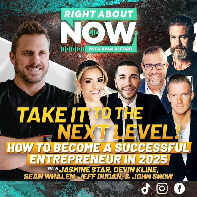 Take it to the Next Level! How to become a successful entrepreneur in 2025 - podcast episode cover