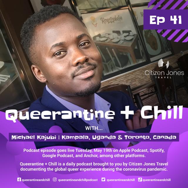 Refugee/entrepreneur/philanthropist/activist Michael Kajubi from Kampala, Uganda living in Toronto - podcast episode cover