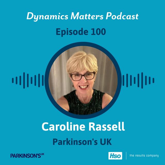 HSO Dynamics Matters Podcast 100: Empowering Parkinson's patients: innovation, technology, and hope - podcast episode cover