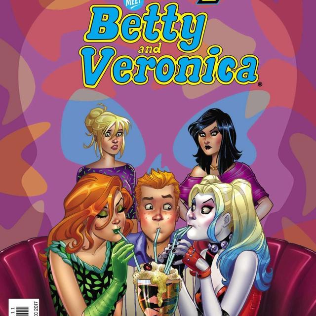 What if Betty + Veronica (Archie Comics) met Harley Quinn + Poison Ivy (DC Comics)? With special guest Author Tim Hanley - podcast episode cover