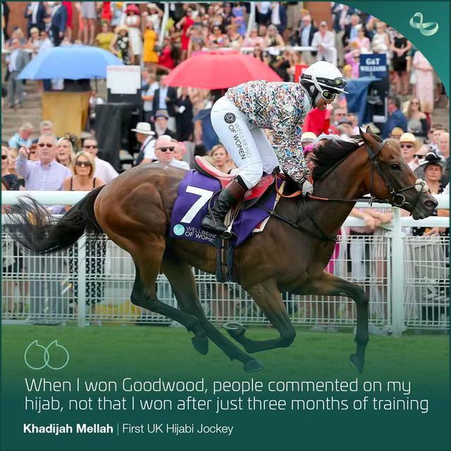 Pioneering Jockey Khadijah Mellah - Our 200th Guest! - podcast episode cover