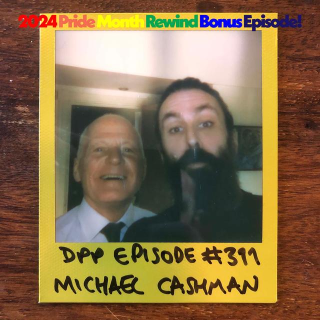 Pride Month Rewind 1 • Michael Cashman • Distraction Pieces Podcast with Scroobius Pip - podcast episode cover