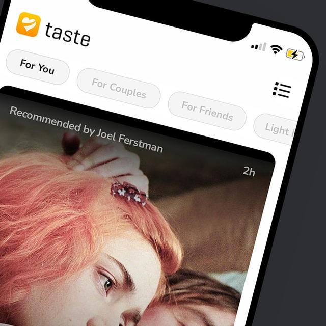 Find your next favorite film or streaming show with TASTE - podcast episode cover
