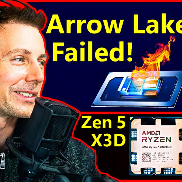 281. Intel Arrow Lake Failure, Ryzen 7 9800X3D, AMD RDNA 4, PS5 Pro | Tech YES City - podcast episode cover