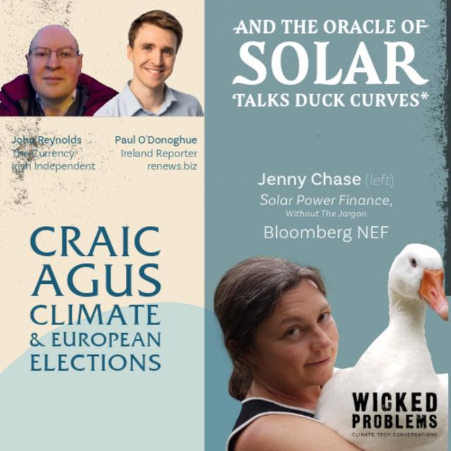 Jenny Chase on Solar, Scifi, Geese, and Michael Liebreich - podcast episode cover