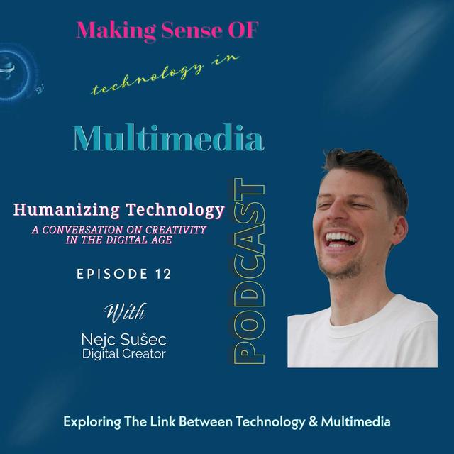 Humanizing Technology: The Intersection of AI and Creativity - podcast episode cover