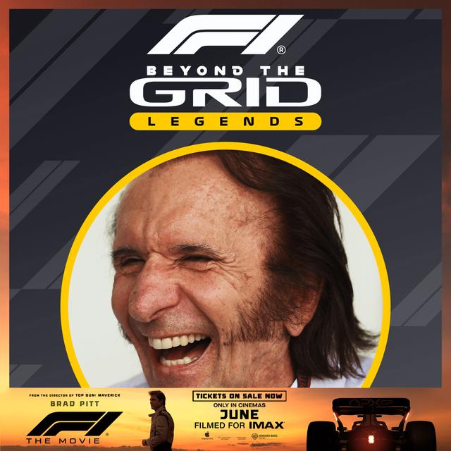 LEGENDS: Emerson Fittipaldi’s ‘courage’ + ‘risk’ to become World Champion - podcast episode cover