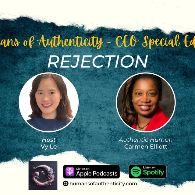 15. Rejection with Carmen Elliott | How do you turn rejection into resilience? - podcast episode cover