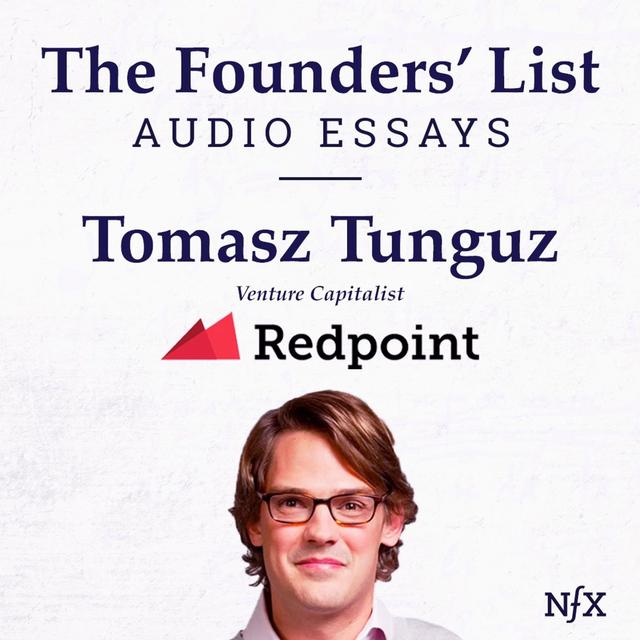 The Founders' List: Tomasz Tunguz on "Ten Years Worth of Learnings About Pricing" & "There are Only 3 Pricing Strategies for You - podcast episode cover