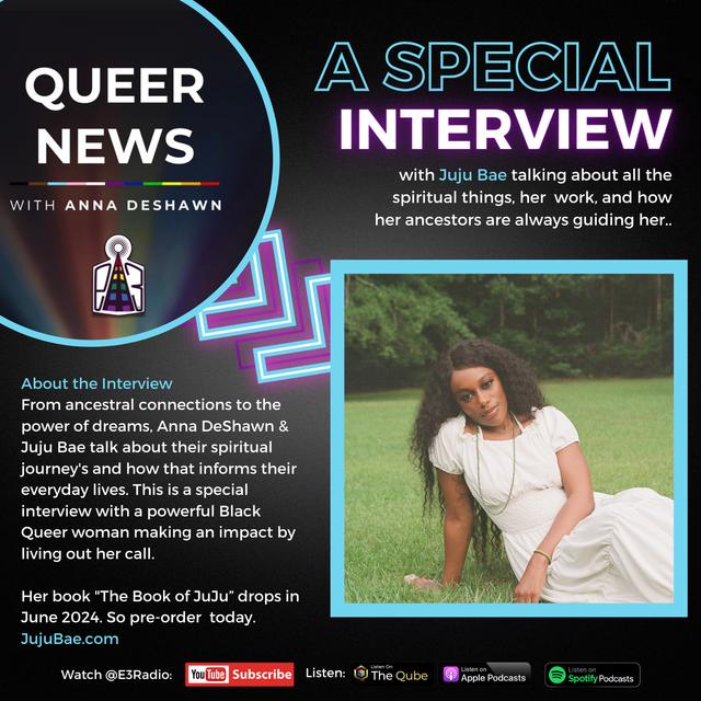 Interview: Juju Bae & Anna DeShawn discuss her HULU show "Living for the Dead", her ancestral connection & the upcoming release of her first book “The Book of Juju” - podcast episode cover