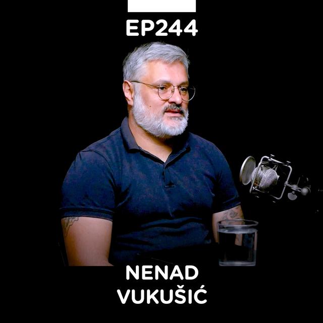 EP 244: Nenad Vukušić, Copyraonica - škola digitalnog copywritinga - Pojačalo podcast - podcast episode cover