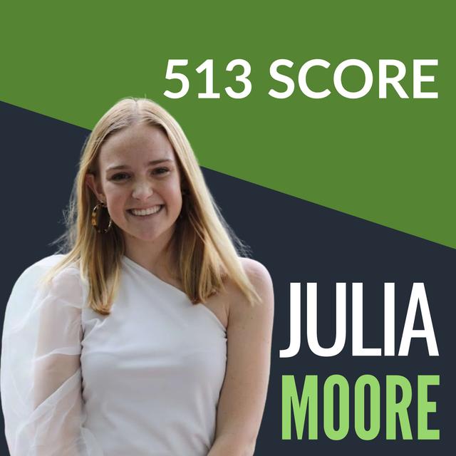 How She Broke Through Her 500 Score Plateau to 513! (ft. Julia Moore) - podcast episode cover