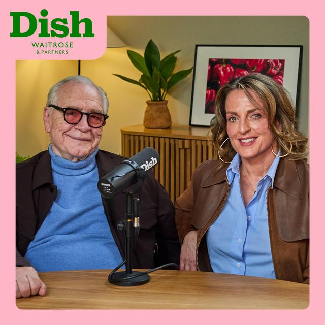 Brian Cox and Nicole Ansari-Cox, roast trout with soy, orange & chilli and a frozen margarita - podcast episode cover