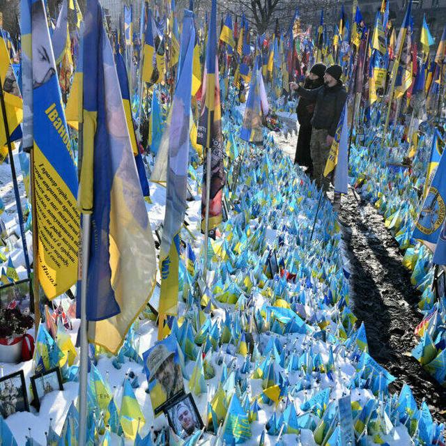 The Path Ahead For Ukraine, Three Years Into Russia's Full-Scale Invasion - podcast episode cover