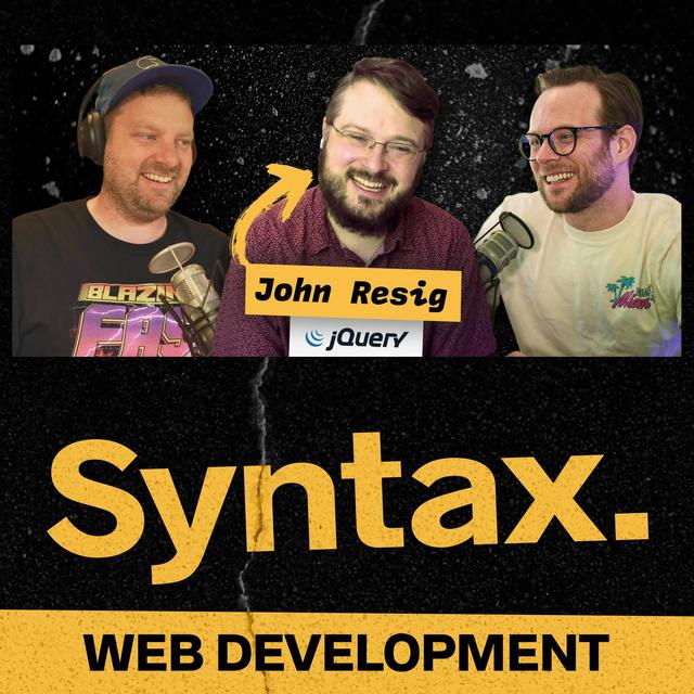 800: Why the jQuery Creator Uses React and Typescript - John Resig - podcast episode cover