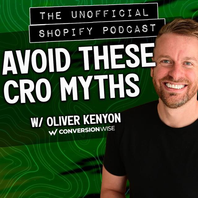 Avoiding CRO myths - podcast episode cover