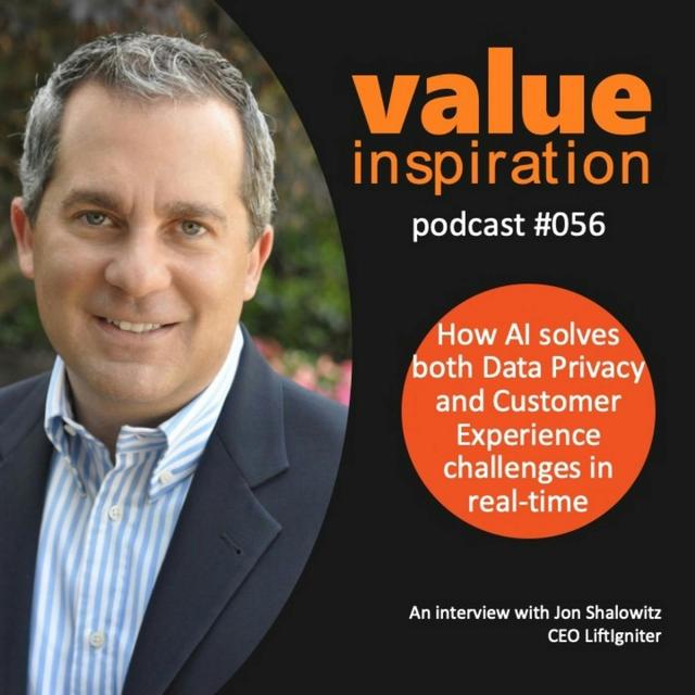 Product Innovation: How AI solves both Data Privacy and Customer Experience challenges in real-time - podcast episode cover