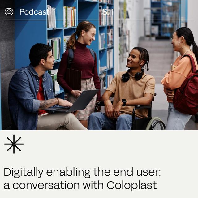 21 of 25 – Coloplast, Digitally Enabling the End User - podcast episode cover