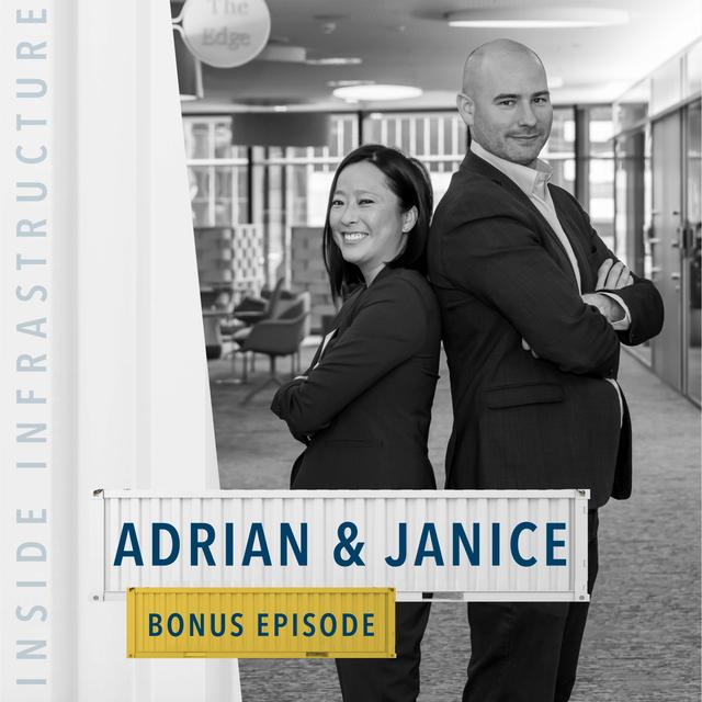 BONUS EPISODE | Adrian & Janice - What's your favourite type of infrastructure? - podcast episode cover