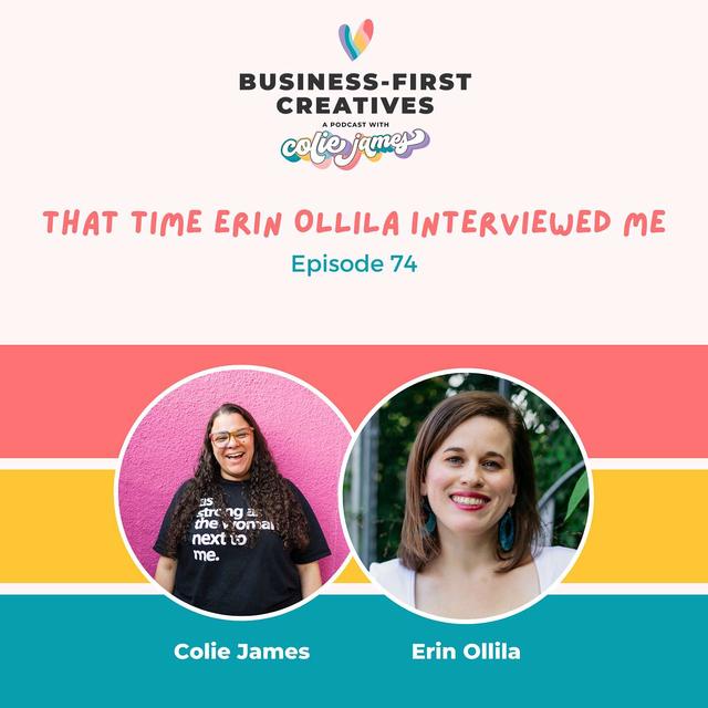 That Time Erin Ollila Interviewed ME on My Own Podcast - podcast episode cover