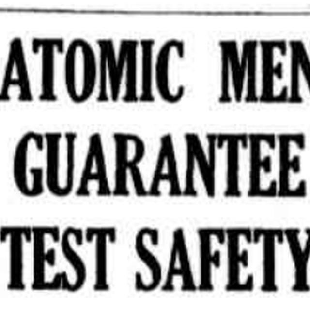 Atomic Testing - podcast episode cover