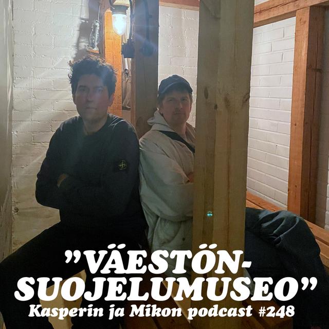 248. Väestönsuojelumuseo - podcast episode cover