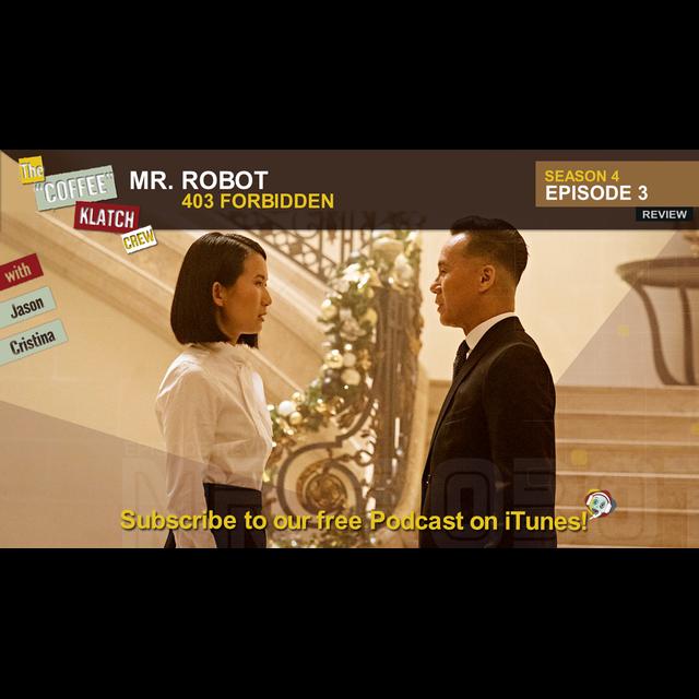 MrR – Mr Robot S4 E3 403 Forbidden - podcast episode cover