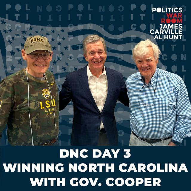 268: DNC Day 3 - The Battle for North Carolina with Gov. Cooper - podcast episode cover