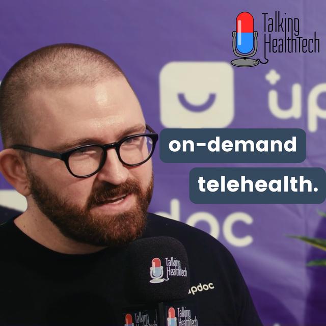 435 - How Health Practitioners & Employers Can Benefit From Telehealth.  Greg Lewin, Updoc - podcast episode cover
