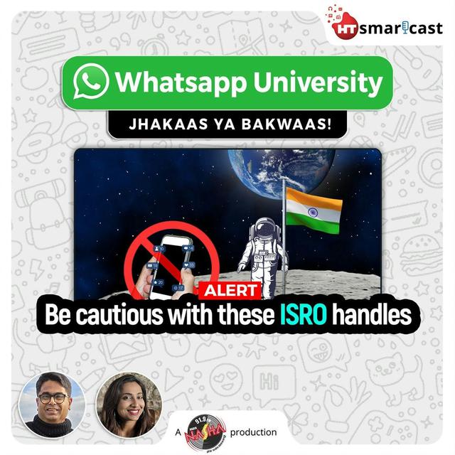 Alert: Be cautious with these ISRO handles - podcast episode cover