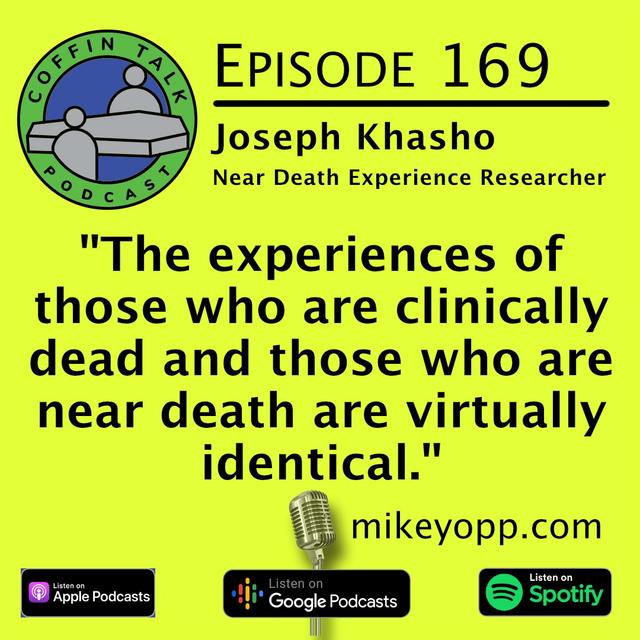 #169 - NDE Researcher - Joseph Khasho - podcast episode cover